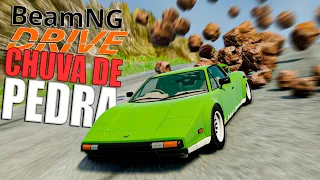 Desmoronamento de Pedras Gigantes no Beamng Drive