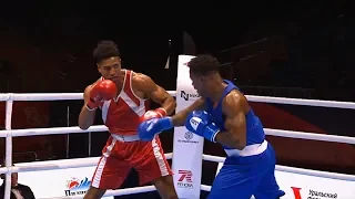 Round of 32 (91kg)  SCHELSTRAETE Victor (BEL) vs CLARKE CHEAVON (ENG) /AIBA World 2019