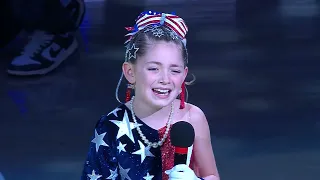 8 Year Old Kinsley Murray Canadian and US National Anthems at Pacers vs. Raptors game 2-26-24