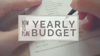 My Budget Year - How I plan my Yearly Budget, Expenses & Saving