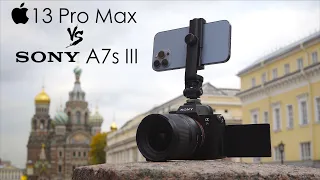 iPhone 13 Pro Max VS Sony a7s3 for VIDEO