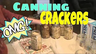 CANNING: Crackers For Long Term Food Storage