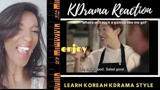 Kdrama Reaction: Kdrama Funny English Moments​