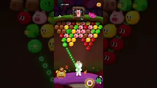 【LINEバブル2】コンボマスターレナードでシークレットモード1位になる