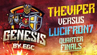 Age of Empires 4 - $20k GENESIS - TheViper vs Lucifron - Bo5 QF!