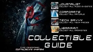 The Amazing Spider Man - Collectible Guide (All Collectible Locations)