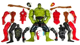 Merakit Mainan Siren Head Toys, Hulk Smash Avengers, ironman dan Spider-Man Superhero - Stop Motion