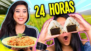 24 HORAS SÓ COMENDO ARROZ! | Blog das irmãs