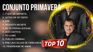 Las mejores canciones del álbum completo de Conjunto Primavera 2023