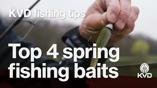 Top 4 spring fishing baits for northern smallmouth with KVD