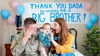 Toddler Surprises Daddy with Pregnancy Announcement!!! *Shocked*