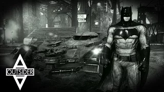 Batman: Arkham Knight - Batman v Superman Free Roam Gameplay