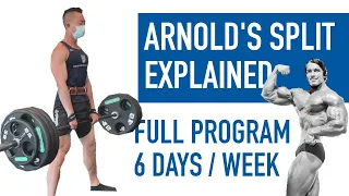 ARNOLD SPLIT | Full Program Explained - Better Than Push Pull Legs?