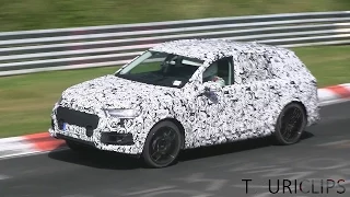 2016 Audi SQ7 spied testing on the Nürburgring!