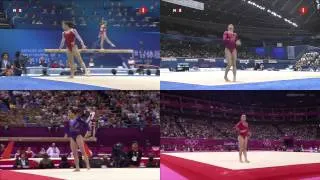 Jordyn Wieber: Floor Worlds 2011 vs Olympics 2012