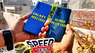 Realme 10 Pro Plus vs Samsung Galaxy M52 | The Speed Test🎯| OMG! SD 778G vs MD 1080 | Hard Test⚡