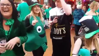 Benidorm. St Patricks Day.March 2018