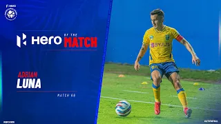 Adrian Luna- Hero of the Match | KBFC 2-2 ATKMB Match 66 | Hero ISL 2021-22