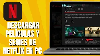 Cómo DESCARGAR Películas Y Series De NETFLIX En PC