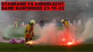 Standard Liège vs Anderlecht 1-3 | GAME SUSPENDED | 23-10-22