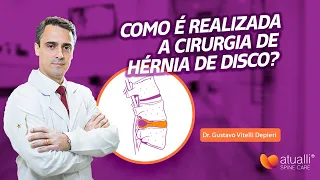 Como é realizada a cirurgia de hérnia de disco