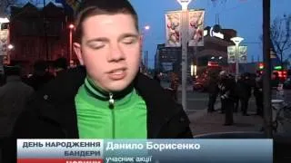 Ходою день народження Бандери відзначили у Дніпропе...