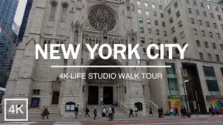 [Full Verision] 4K Walking Tour | New York City Manhattan 5th Avenue Upper East Side Walk Tour