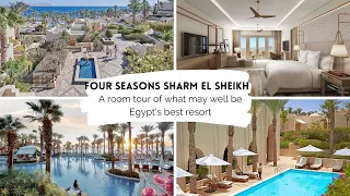 Four Seasons Sharm el Sheikh resort: hotel room tour