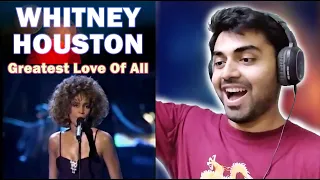 Whitnney Houston - Greatest Love Of All -LIVE- ( REACTION )