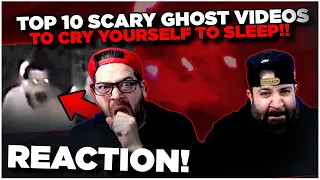 NUKES BEST CACA YET?! Top 10 SCARY Ghost Videos To CRY Yourself To SLEEP | SCARY REACTION!!