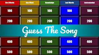 Guess the Song: Music Quiz #17