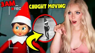 SCARIEST Videos of Elf on The Shelf Caught Moving!!