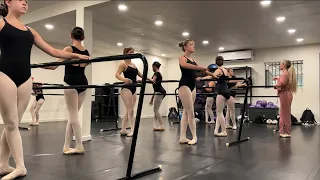 Ballet class ( JDI dance company )