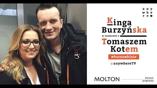 #burzawkinie Kinga Burzyńska - Tomasz Kot - wywiad