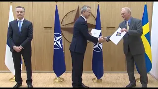 Генсек НАТО Єнс Столтенберг прийняв заявки Швеції та Фінляндії на членство у НАТО