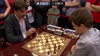 GM Morozevich (Russia) - GM Carlsen (Norway) 2013 5m PGN