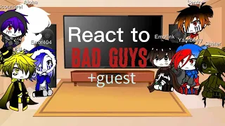 ShaterDream squad react to bad guys//✨original✨//⚠️My Au⚠️//Check disc. for other credits