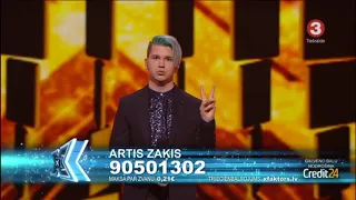 Artis Zaķis - Angels (Robbie Williams cover) (X Faktors 2019)