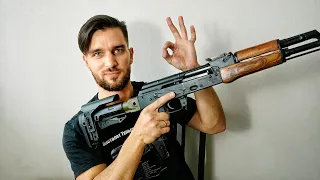 Приклад со щекой, рукоять и трубы! Тюнинг АК от DLG Tactical