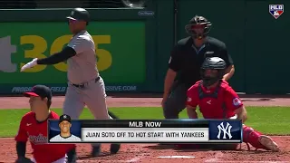 Juan Soto off to strong start with Yankees