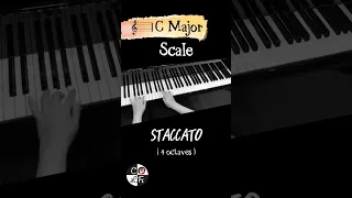 C Major Scales #shorts #piano #scales