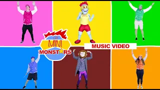 The Warm Up Song | Kids Exercise Videos | The Mini Monstars