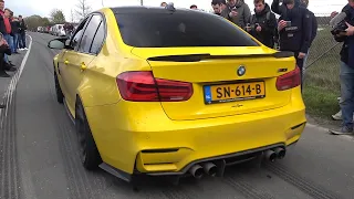 BMW M3 F80 Stage 2 (550HP) with Decat M Performance Exhaust - Burnouts, Revs & Loud Sounds!