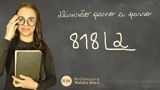 818÷2 | 818/2 | 818 dividido por 2| Como dividir 818 por 2? | Divisão resolvida passo a passo