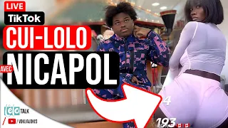 LELO TALK: LIVE TIKTOK CUI-LOLO AVEC NICAPOL , LE CHOIX DE LA JEUNESSE EST CLAIR. 🤣🤣😂😂🤣