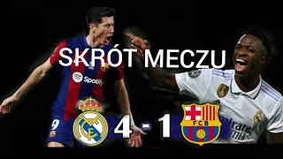 Skrót Meczu Real Madryt - FC Barcelona (4:1) #elclasico