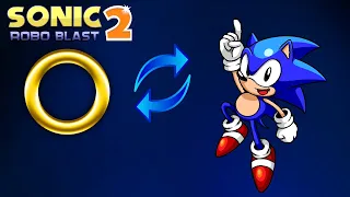 If I get a ring, my character switches - Sonic Robo Blast 2