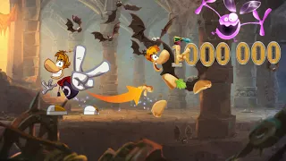 I Hit 1 Milion Lums In Rayman Legends and Unlocked Rayomz
