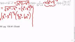 Mr Joyce - AP Calculus Chain Rule part 1 (ii)