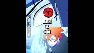 Code Vs Itachi! Code runs the gauntlet #edit #anime #animeedit #boruto #naruto